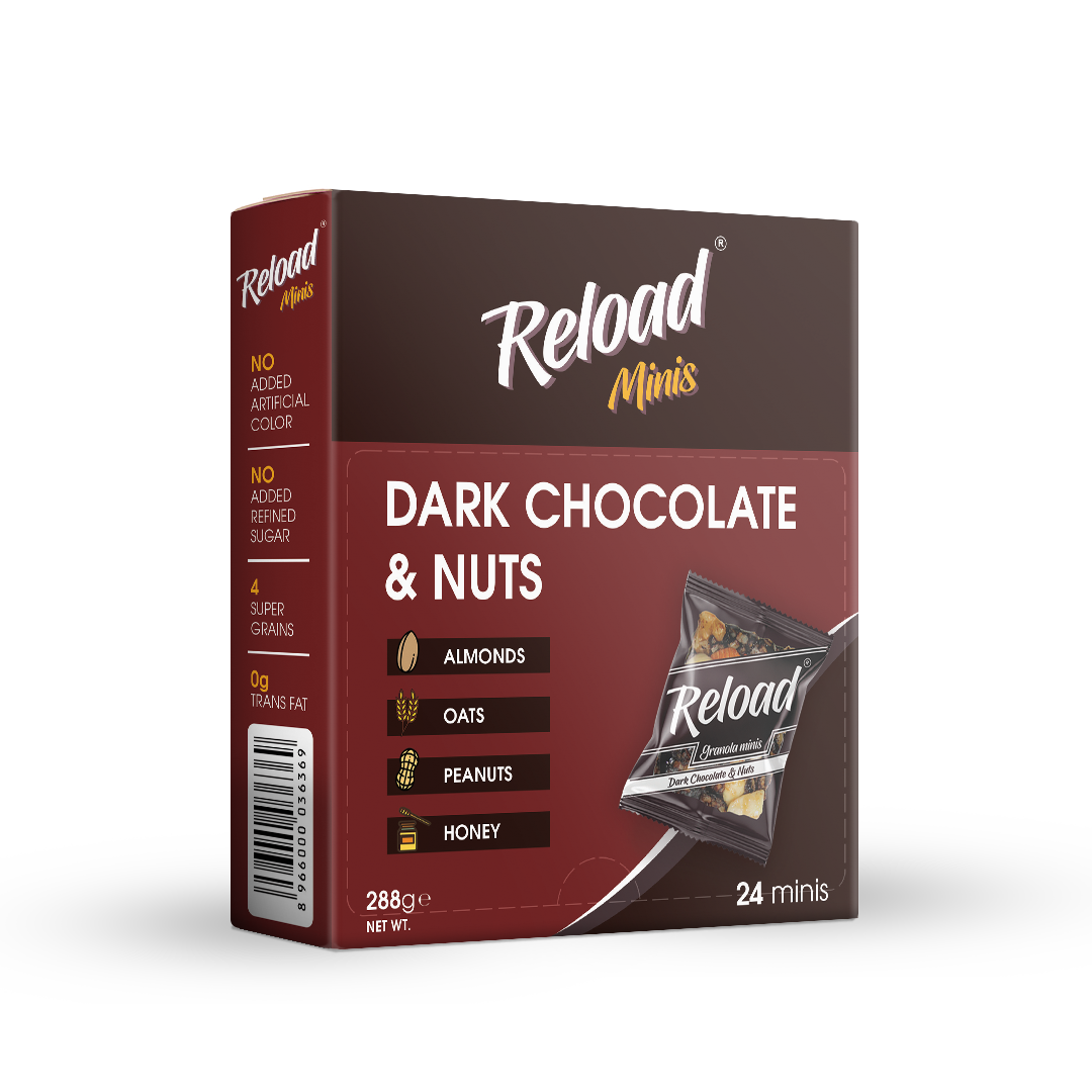 Reload Granola Minis Dark Chocolate & Almond