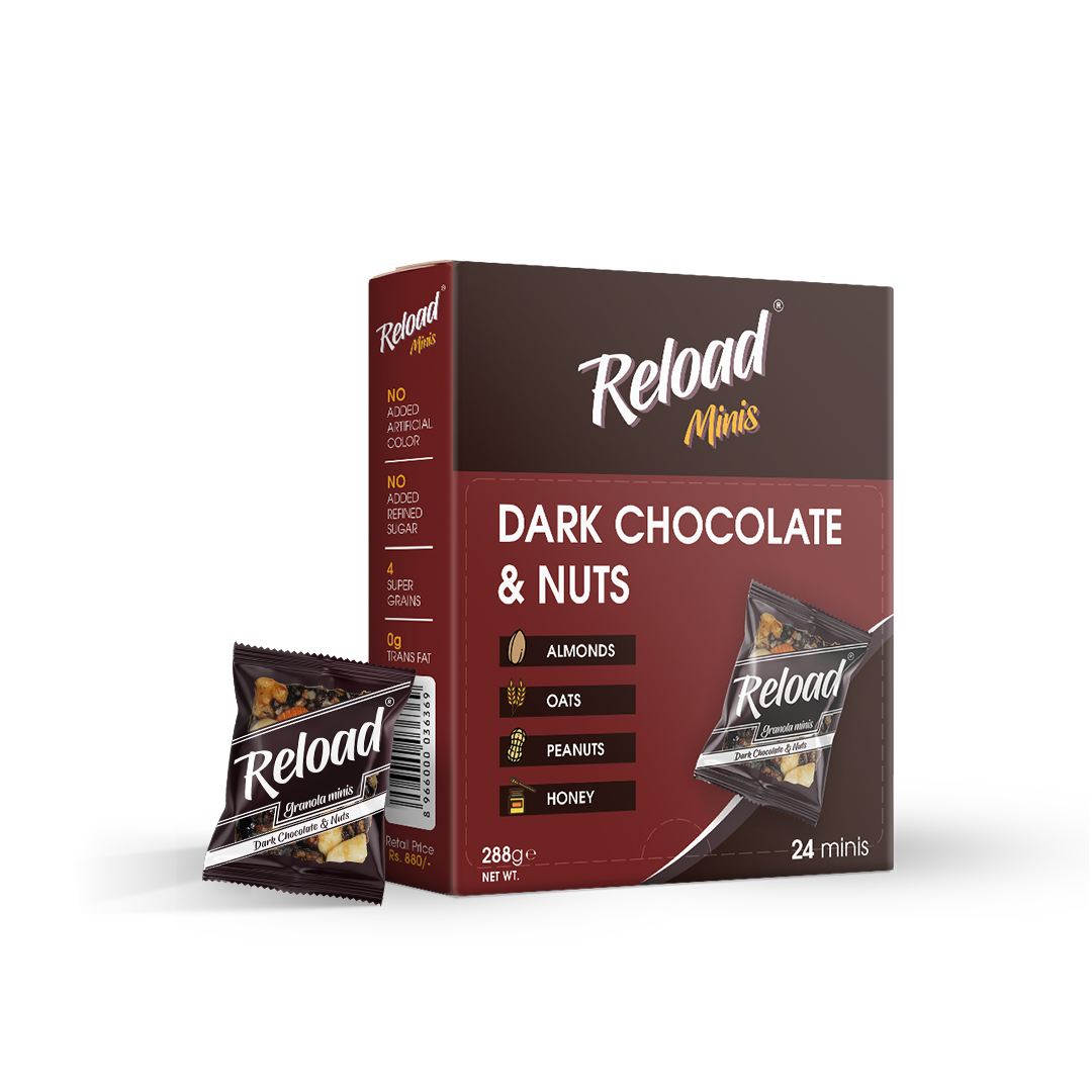 Reload Granola Minis Dark Chocolate & Almond